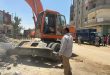 إزالة 10 حالات تعدٍ بالبناء المخالف