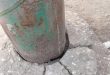 عمود إنارة آيل للسقوط بالشرقي بهجورة