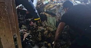 حريق غرفة المستندات في مستشفى قنا العام