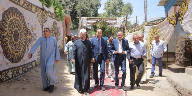 افتتاح مسجد الشيخ شعيب بقرية هو