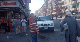 حملة إشغالات بنجع حمادي