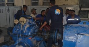تشغيل محطة مياه نجع حمادي