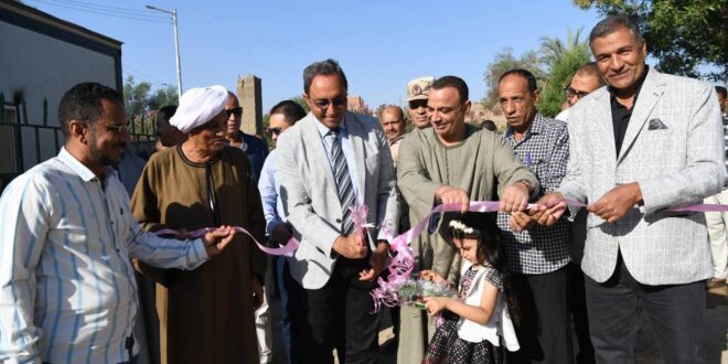 افتتاح مجمع مواقف قفط