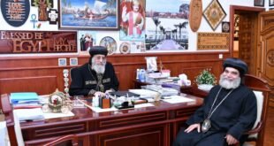 الأنبا بضابا يلتقي قداسة البابا تواضروس