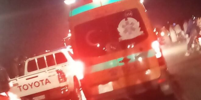 انقلاب ميكروباص داخل ترعة بقرية الجبلاو بقنا