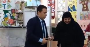 رئيس لجنة يساند سيدة بقنا