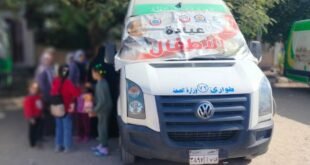 قافلة طبية بقرية بركة بنجع حمادي