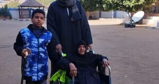 مسنة تشارك في انتخابات النواب بقنا