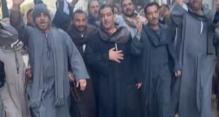 مسيرات حاشدة بقرى شرق النيل في نجع حمادي