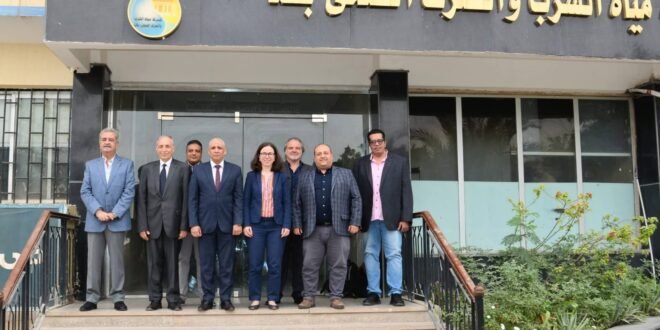 وفد بنك التعمير الألماني يزور قنا