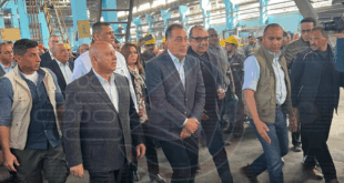 رئيس الوزراء يفتتح خطًا جديدًا لإنتاج السلك بمصنع الألومنيوم