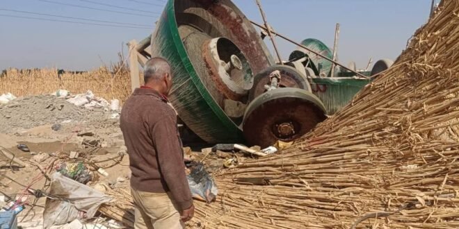 إزالة طواحين الذهب بقناإزالة طواحين الذهب بقنا