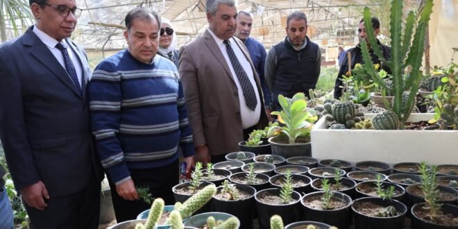 رئيس جامعة قنا يفتتح المجزر الآلي للدواجن