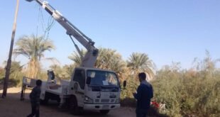 صيانة كشافات الشوارع