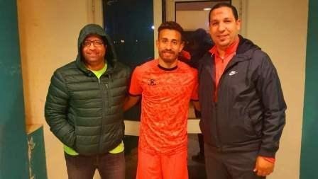 علي وزه لاعب الأهلي وابن نجع حمادي