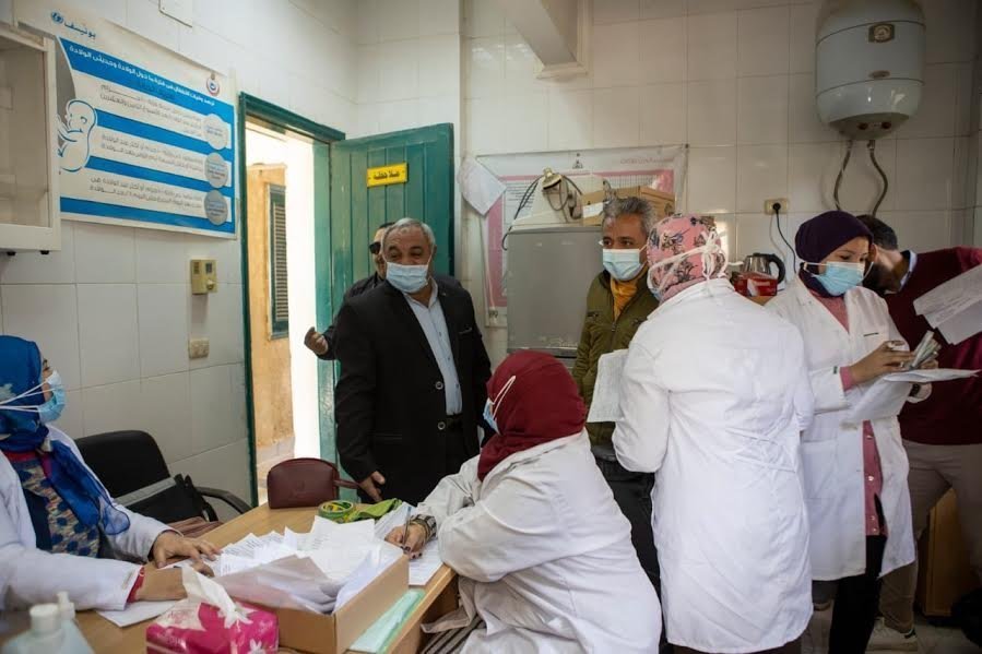 لقاح كورونا في نجع حمادي