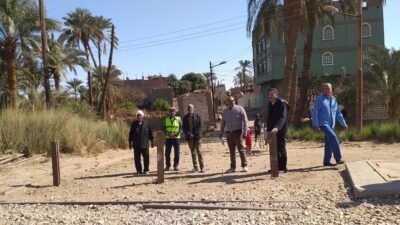 اغلاق المعابر نجع حمادي القطارات