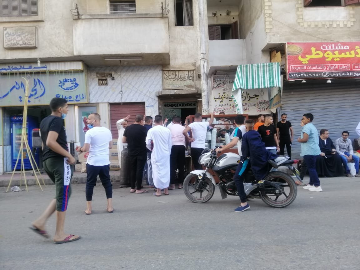 الكشري وجبة العيد في قنا