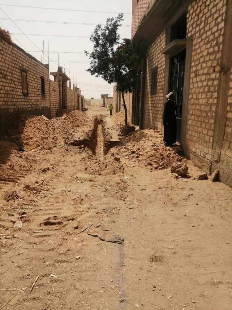 حياة كريمة تنقذ أهالي أبوشوشة