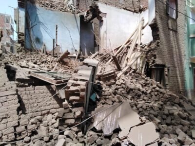 انهيار منزل_ أرشيفية