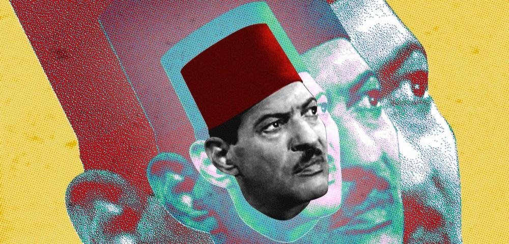 نجيب الريحاني في نجع حمادي