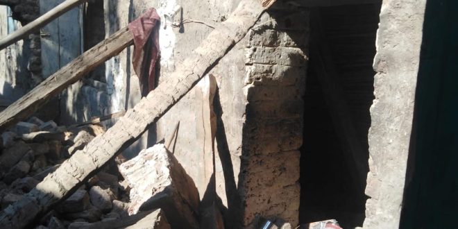انهيار منزل في نجع حمادي