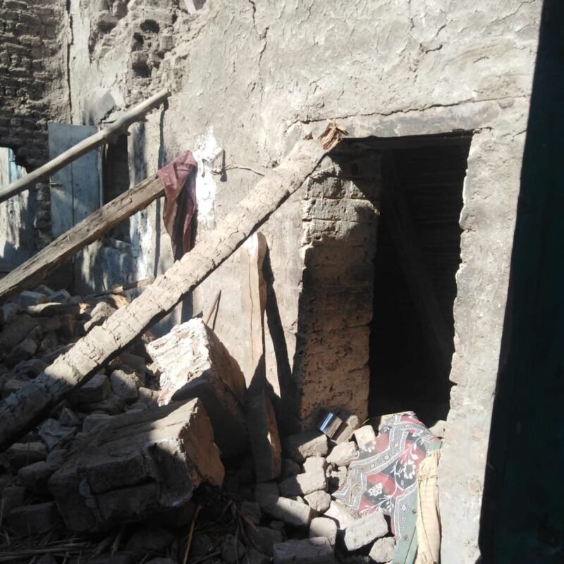 انهيار منزل في نجع حمادي