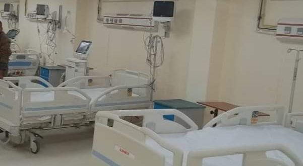 العناية المركزة بمستشفى فرشوط