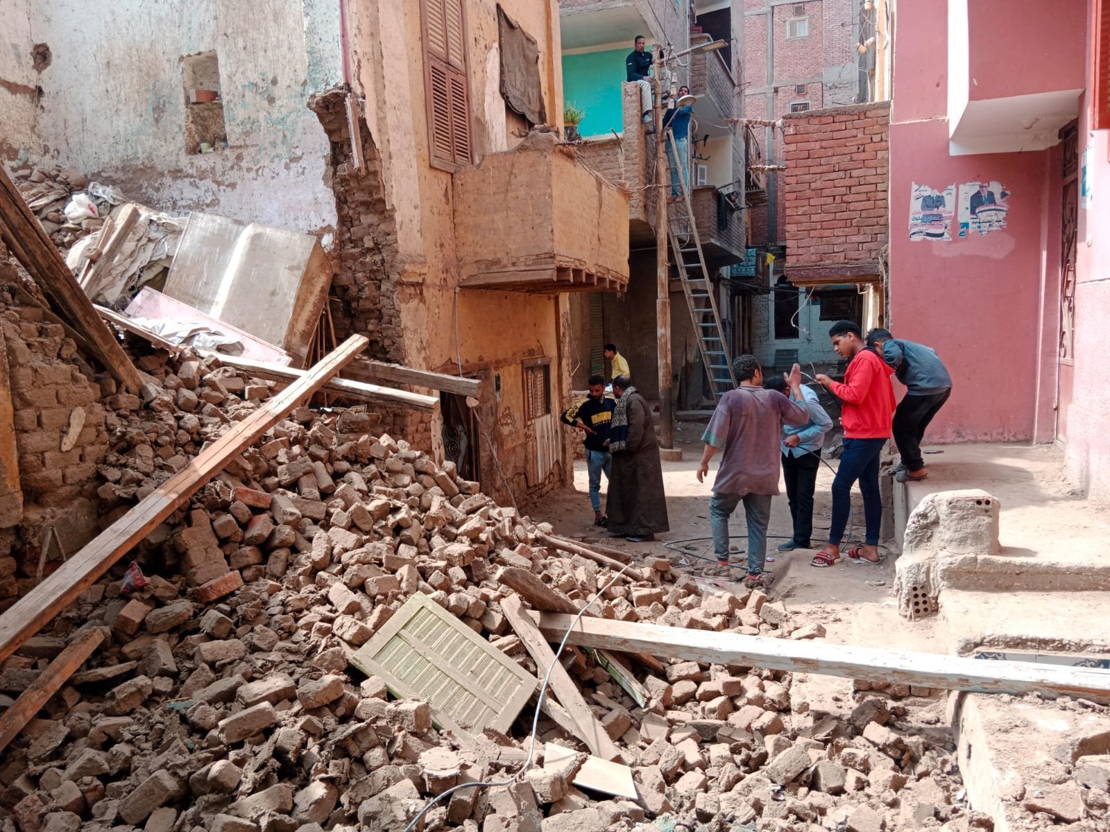 انهيار منزل_أرشيفية