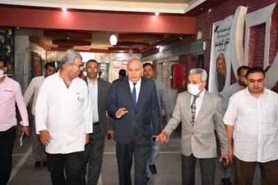 تصــادم سيارة ملاكي وأتوبيس سياحي في قنا