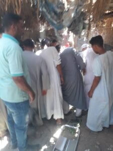 ضحايا انهيار منزل بفرشوط