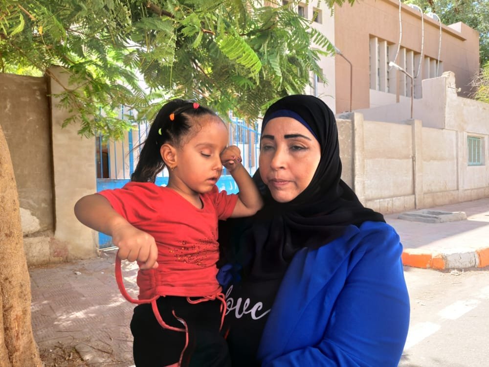 الطفلة تسبيح في قنا