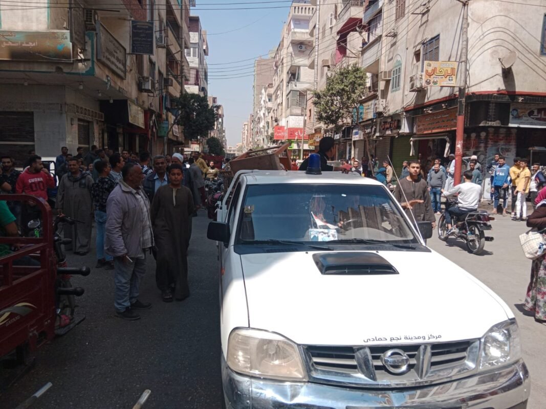 حملة رئيس مدينة نجع حمادي الجديد