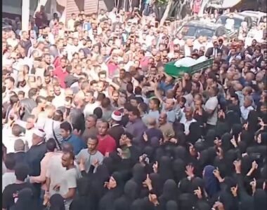 تشييع جثمان الراحل محمود بكري