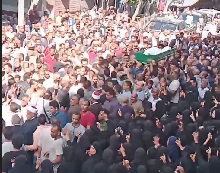 تشييع جثمان الراحل محمود بكري