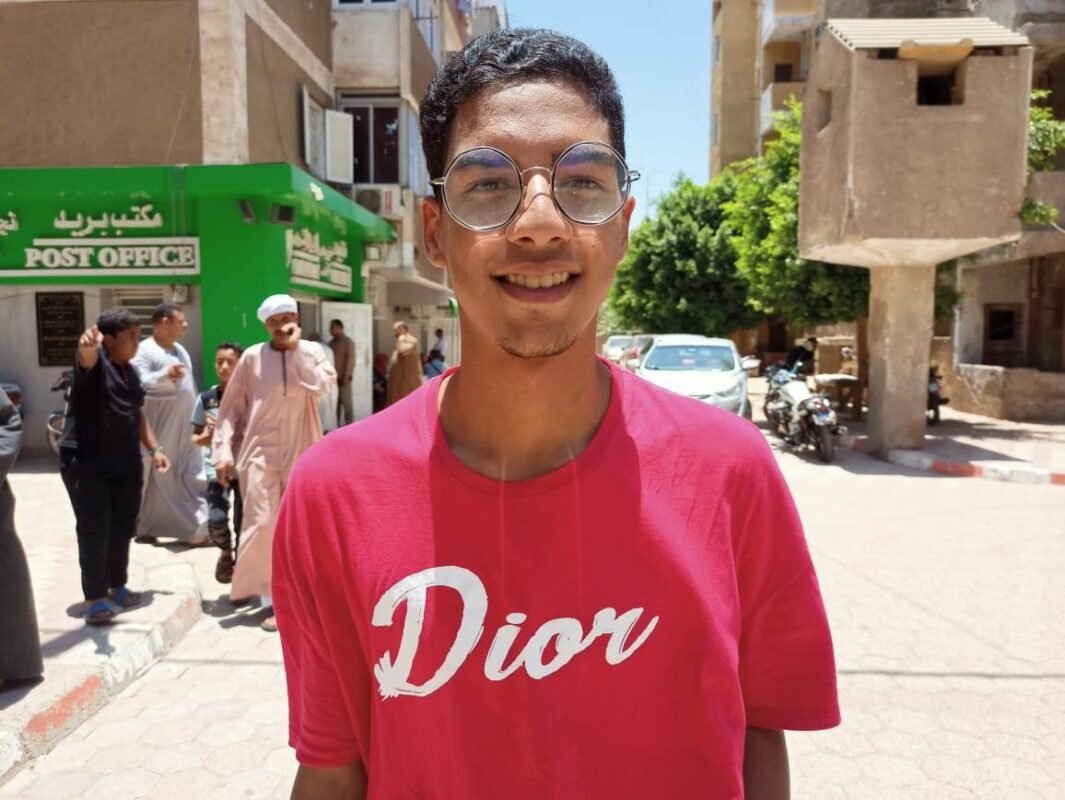 طالب الثانوية العامة بنجع حمادي