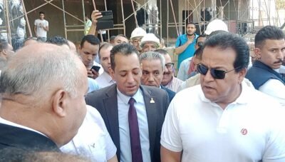 وزير الصحة في نجع حمادي