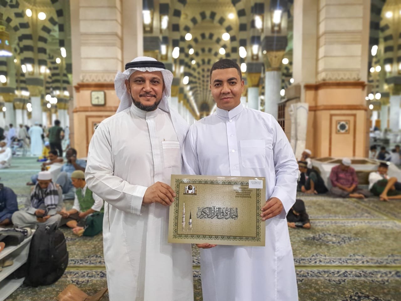 ابن مركز فرشوط سفير القرأن