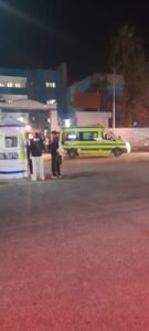 حريق مستشفى الصدر بقنا