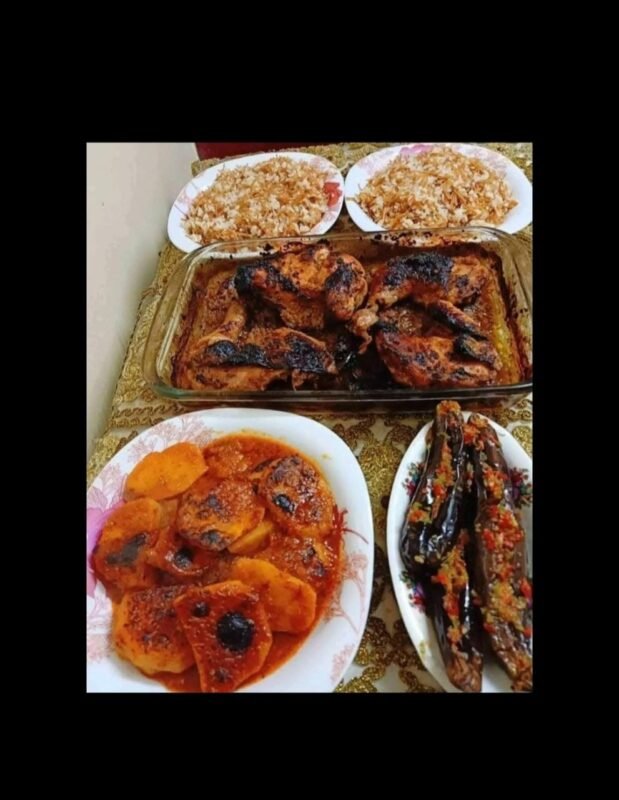 صينية البطاطس بالدجاج