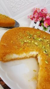 كنافة بالقشطة