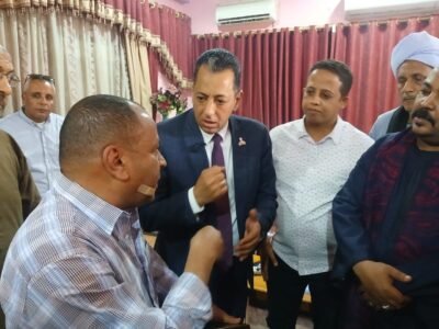 تكريم رئيس مدينة دشنا