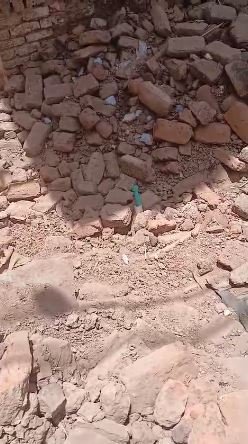 انهيار منزل بمدينة قوص