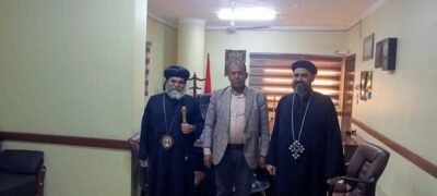 رئيس مركز نجع حمادي والأنبا بضابا