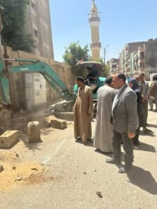 تركيب الإنترلوك في شوارع نجع حمادي