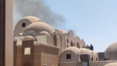 حريق كنيسة العذراء