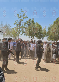 استخراج جثة طفلة من أسفل الأنقاض في دندرة