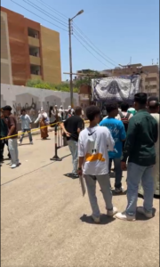 طلاب الثانوية العامة في قنا