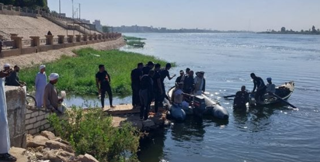 انتشال الضحية الثانية في واقعة عبارة دشنا