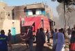 اندلاع حريق بقرية الأشراف